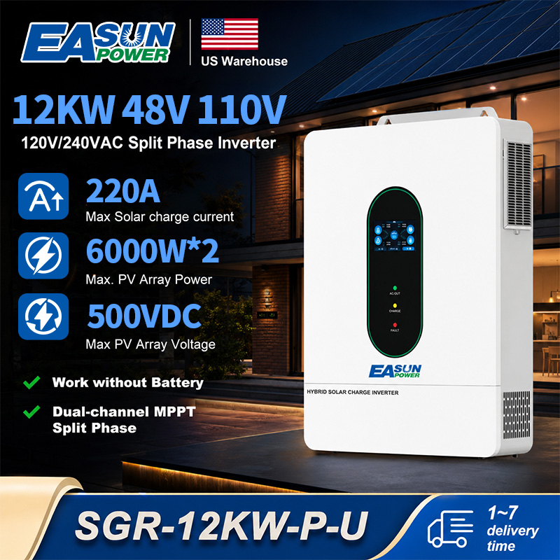 Grid Tie Inverter Limiter 2000W - عاكس طاقة شمسية هجين EASUN POWER