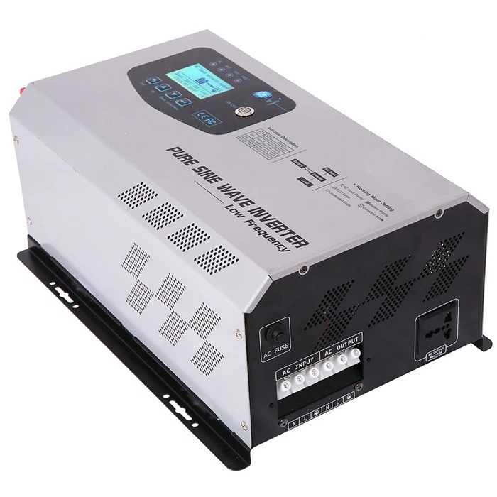 محول طاقة شمسية 6 كيلوواط 6000 - مراجعة Off Grid Solar Inverter 48V 6000W وسعره