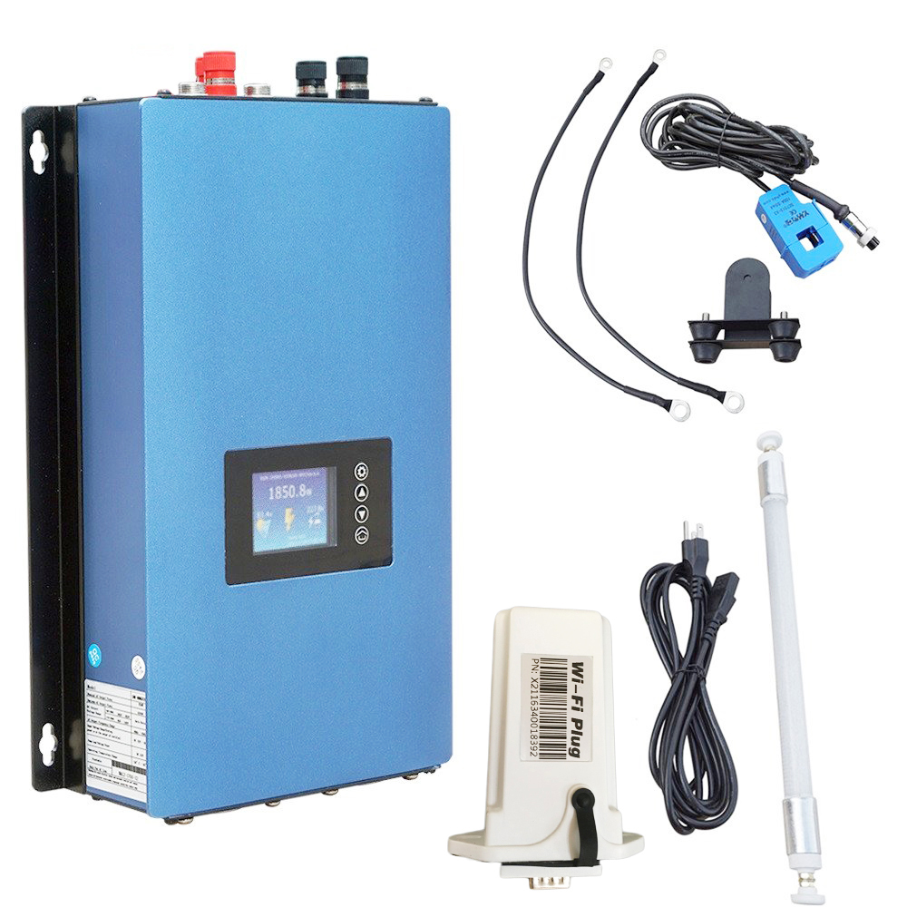 عاكس تيار شبكي 1000 واط 2000 و - مراجعة Grid Tie Inverter Limiter 2000W وسعره