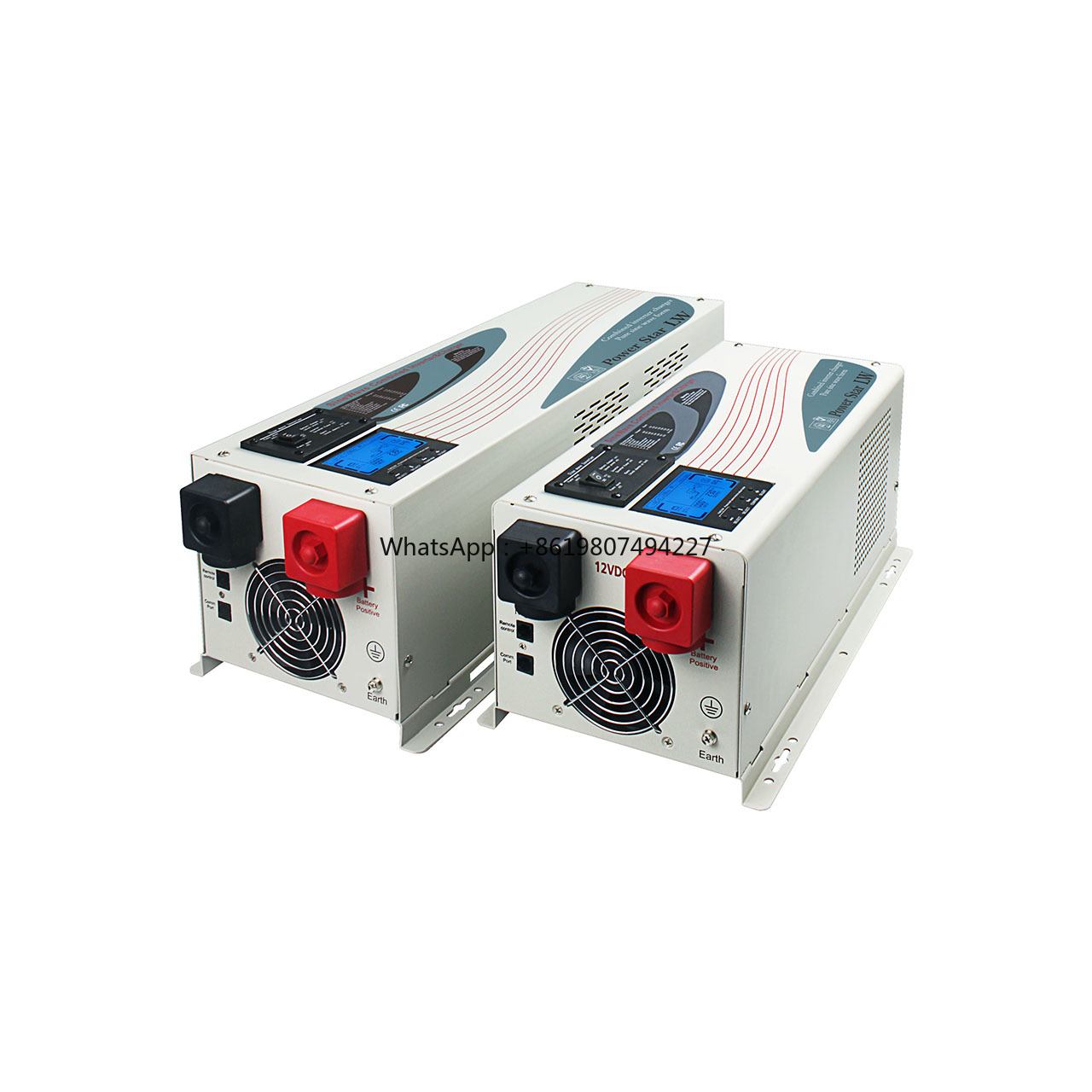 محول طاقة شمسي هجين منخفض التر - مراجعة Off Grid Solar Inverter 48V 6000W وسعره